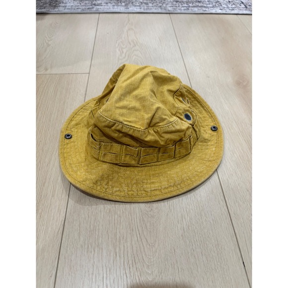 Aime Leon Dore Other - Aime Leon Dore Boonie Hat Mustard Yellow‎ Ripstop Mens Utility Bucket Hat